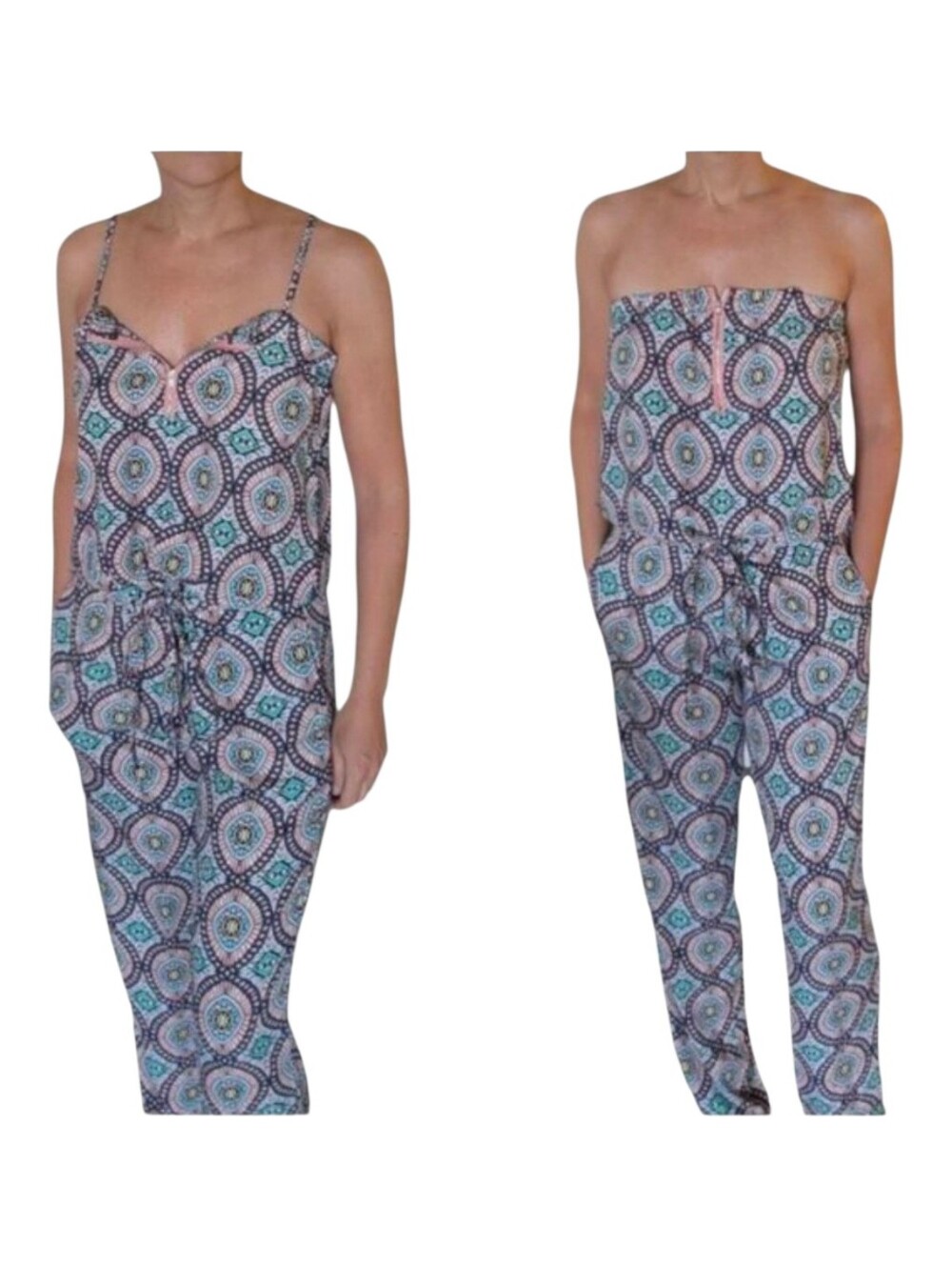 New - Molly Bracken Graphic Print jumpsuit - XS
